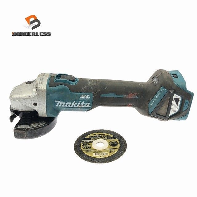 品 makita マキタ 18 V 100 mm 充電式ディスクグラインダー GA 412 D 本体のみ コードレス ディスクサンダー 研磨機118890