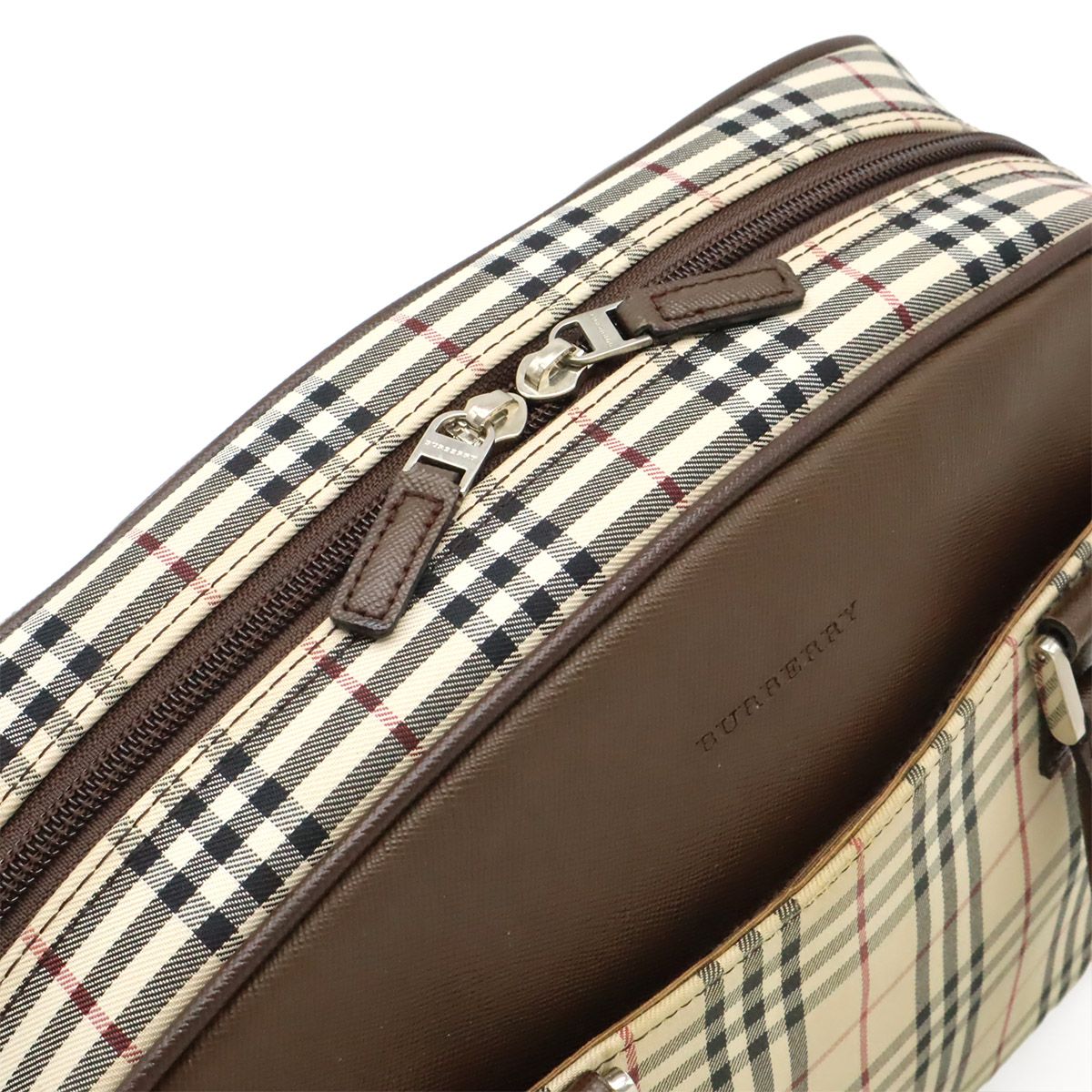 BURBERRY バーバリー ノバチェック チェック柄 ハンドバッグ ミニ