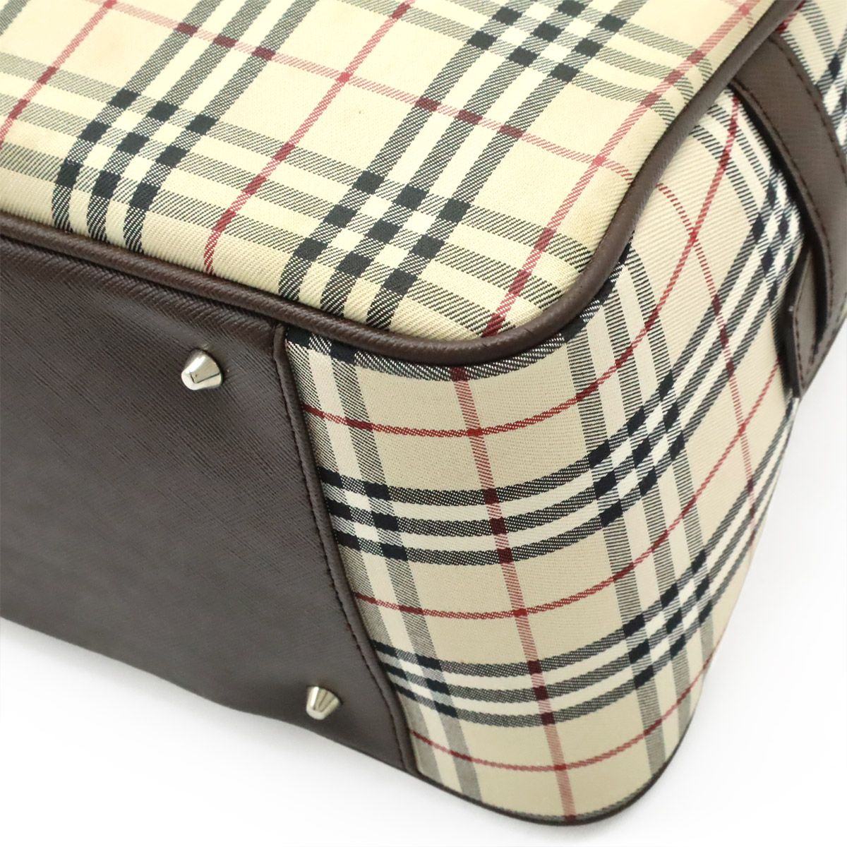 BURBERRY バーバリー ノバチェック チェック柄 ハンドバッグ ミニ