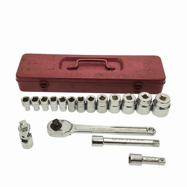  品 KTC 京都機械工具 ソケットレンチセット No B 3013 R 締め付け 工具 ハンドツール118939 ソケットレンチ スパナ レンチ