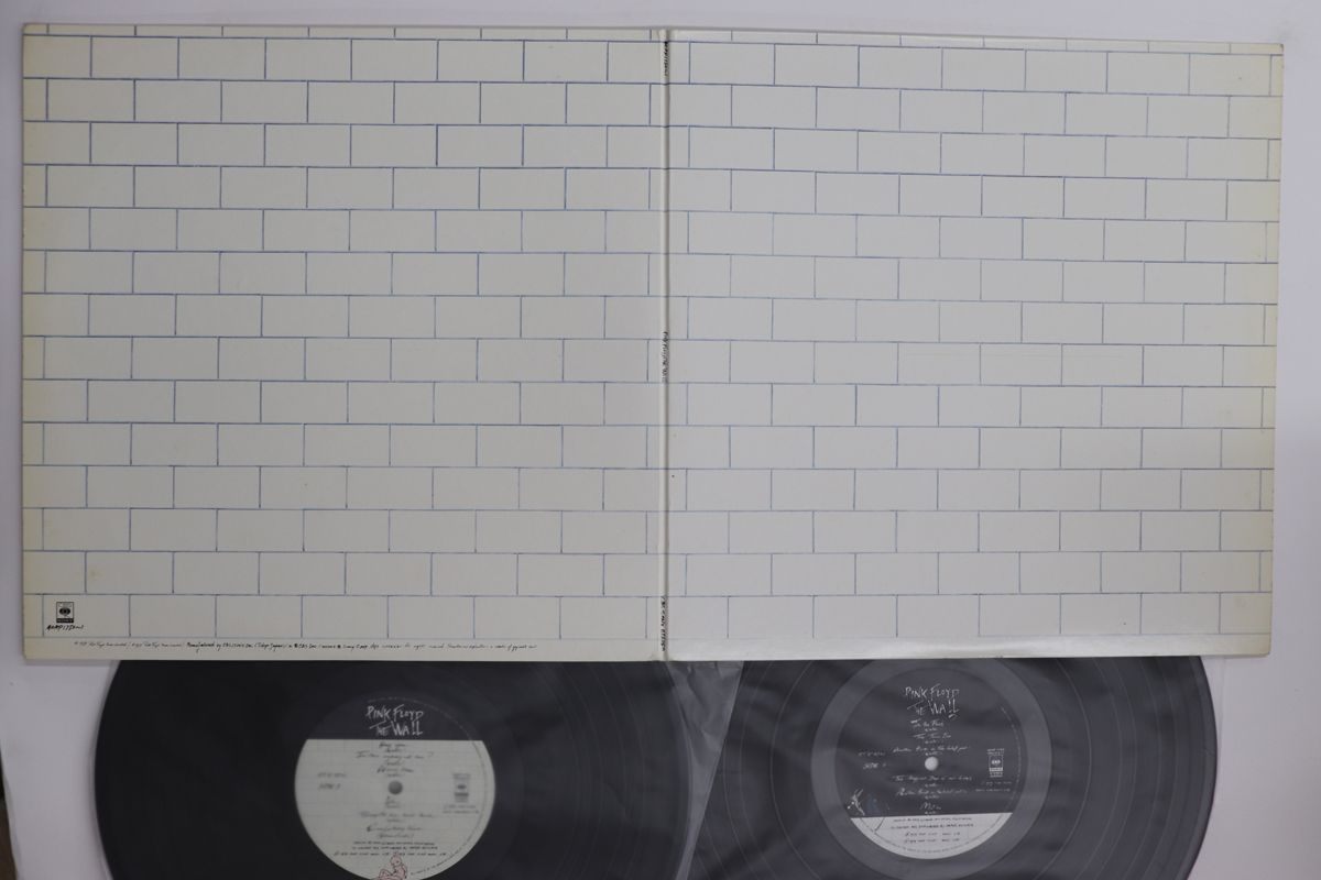 2 discs LP ピンク フロイド ウォール CBS SONY 00660