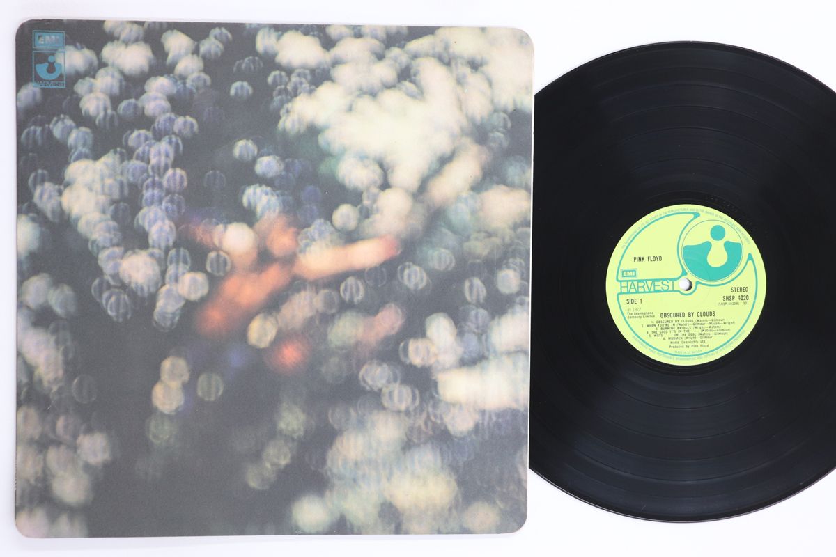 英LP Pink Floyd Obscured By Clouds HARVEST 00260