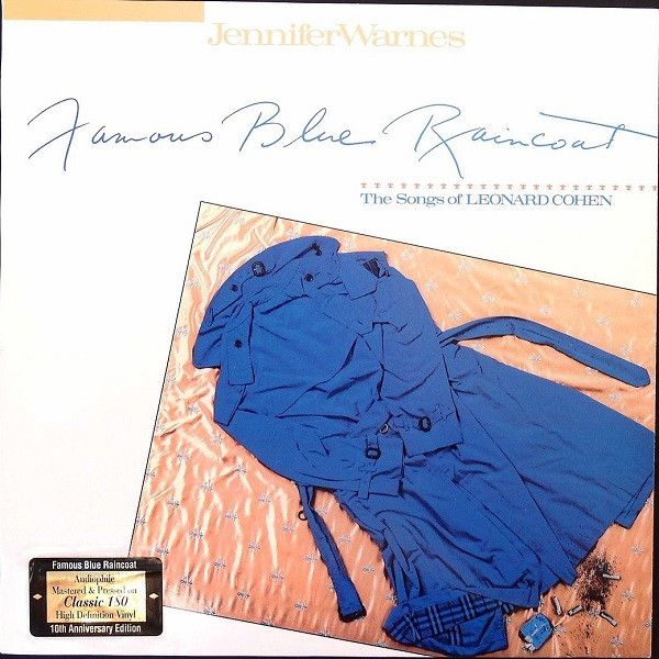 米LP Jennifer Warnes Famous Blue Raincoat The Songs Of Leonard Cohen ROCK HOUSE 00260