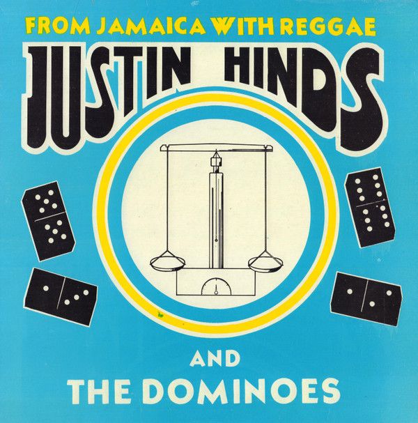 LP Justin Hinds - The Dominoes From Jamaica DSK 3540 Treasure Isle Vinyl 00260