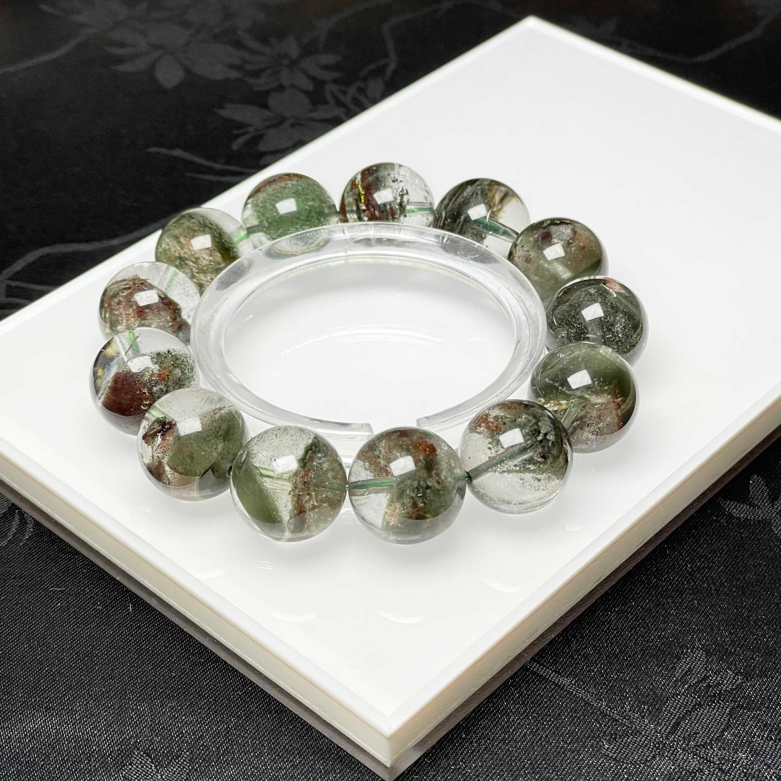  EU製 グリーントルマリン パワーストーン ブレスレット 天然石 金運 浄化 ギフト プレゼント 15 9 16 2 mm ZZ 1734 ブレスレット アクセサリー