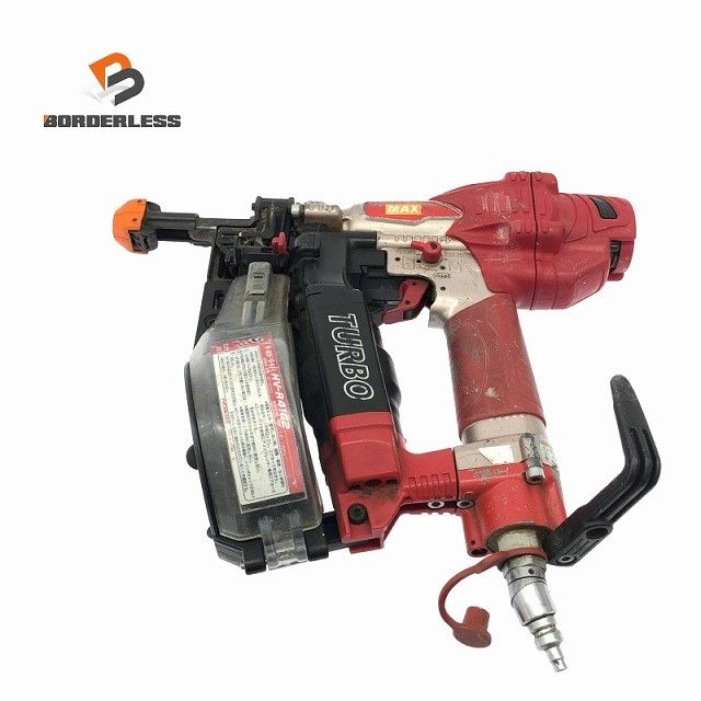☆品☆MAX マックス 41mm 高圧 ターボドライバー HV-R41G2 エアビス打機 エアビス打ち機 ねじ打機 ねじ打ち機118877