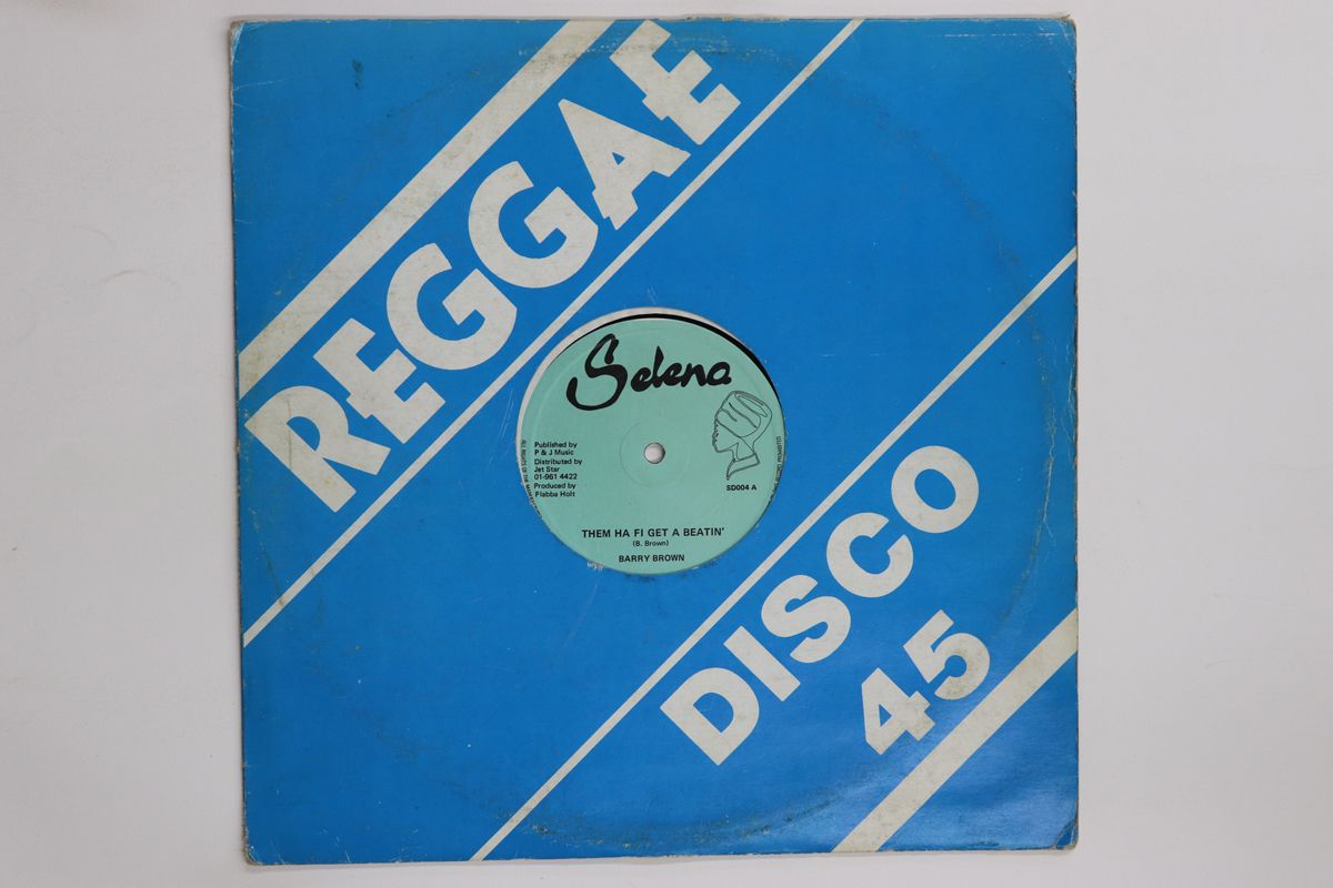 英12” Barry Brown / Roots Radics Ban Them Ha Fi Get A Beatin