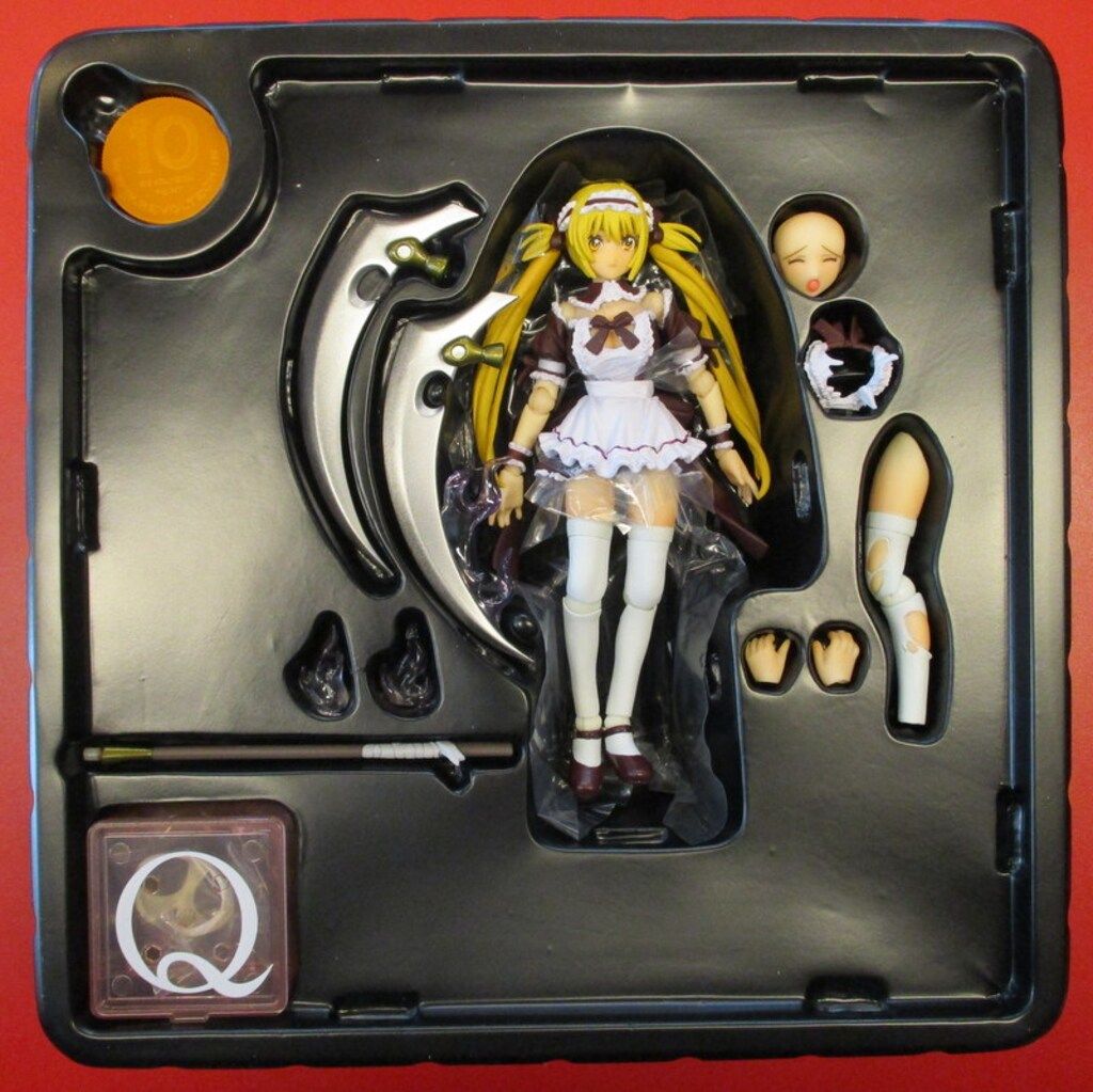 海洋堂 リボルテック/クイーンズブレイド 冥土へ誘うものアイリ(2P