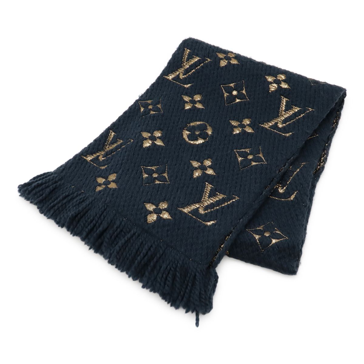 LOUIS VUITTON ルイ ヴィトン エシャルプ ロゴマニア シャイン