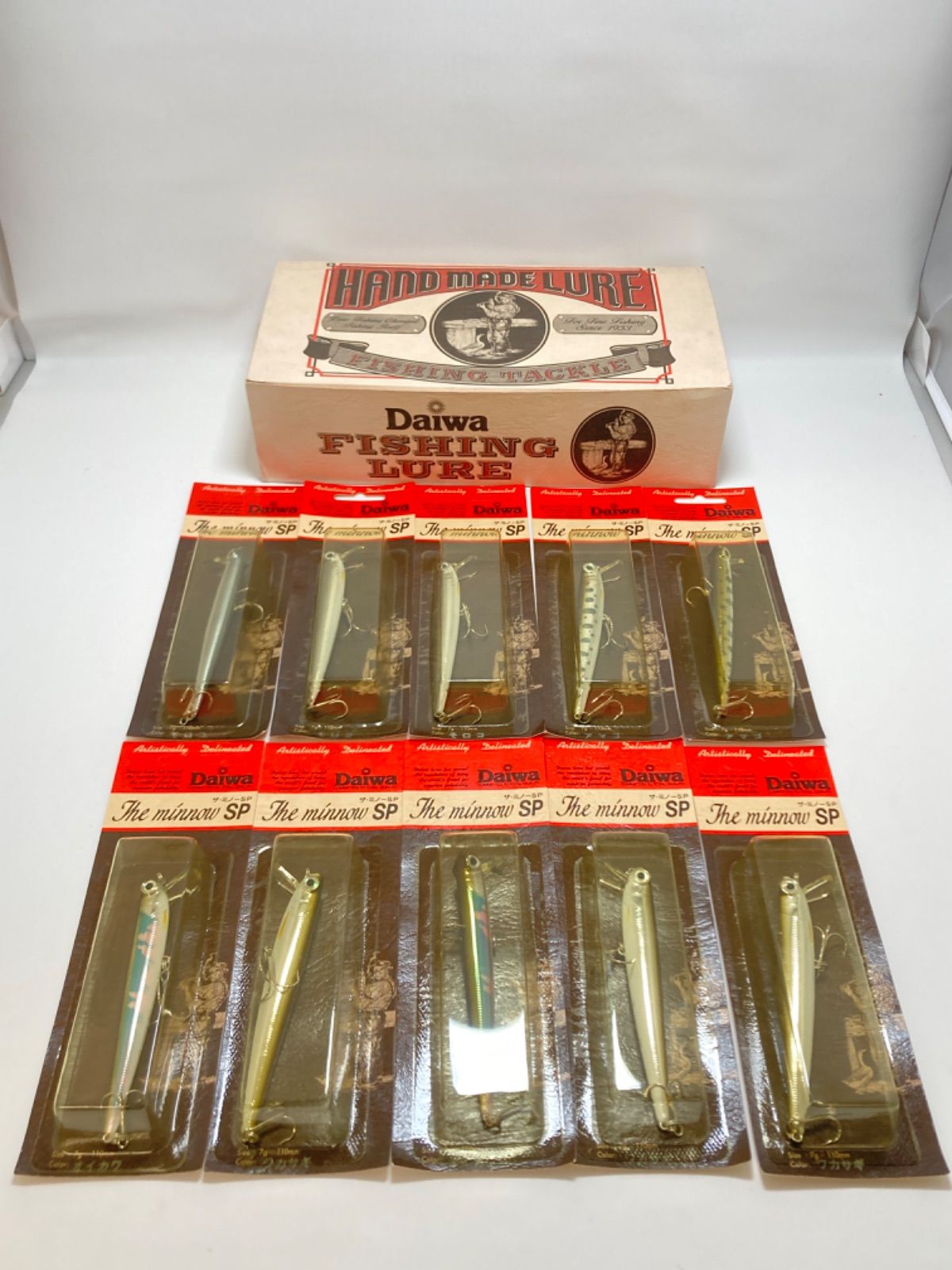 DAIWA ダイワ ザ ミノーSP 10点セット ハンドメイドルアー
