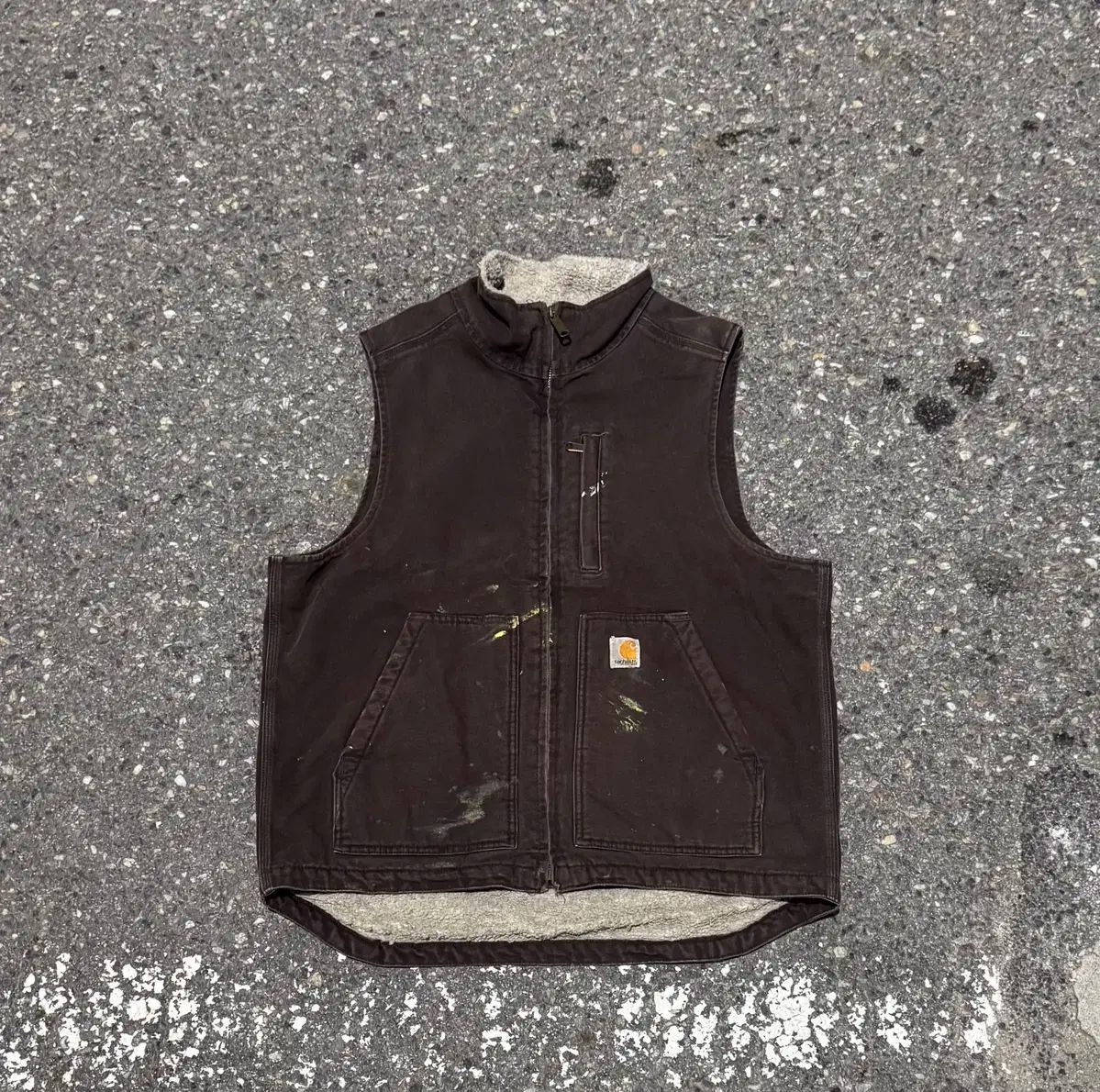 ヴィンテージ Carhartt カーハート シェルパ スポーツブラ ブラウン BEST M 433