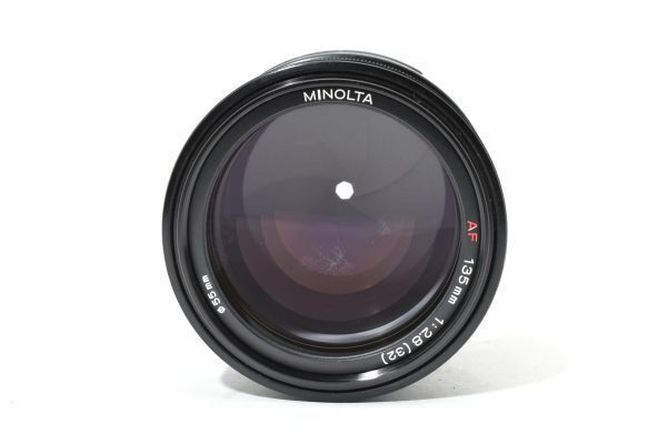 ☆実用OK / ワケあり大特価☆ MINOLTA ミノルタ AF 135mm f/2.8 オート