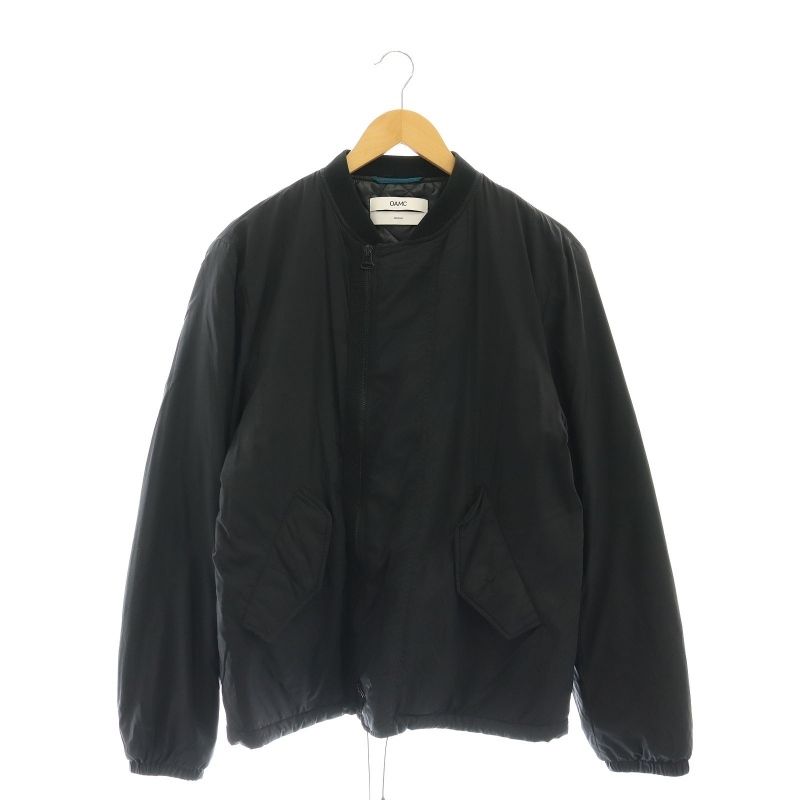 オーエーエムシー OAMC LIGHTWEIGHT BOMBER 中綿 ジャケット ブルゾン M 黒 /MI ■OS