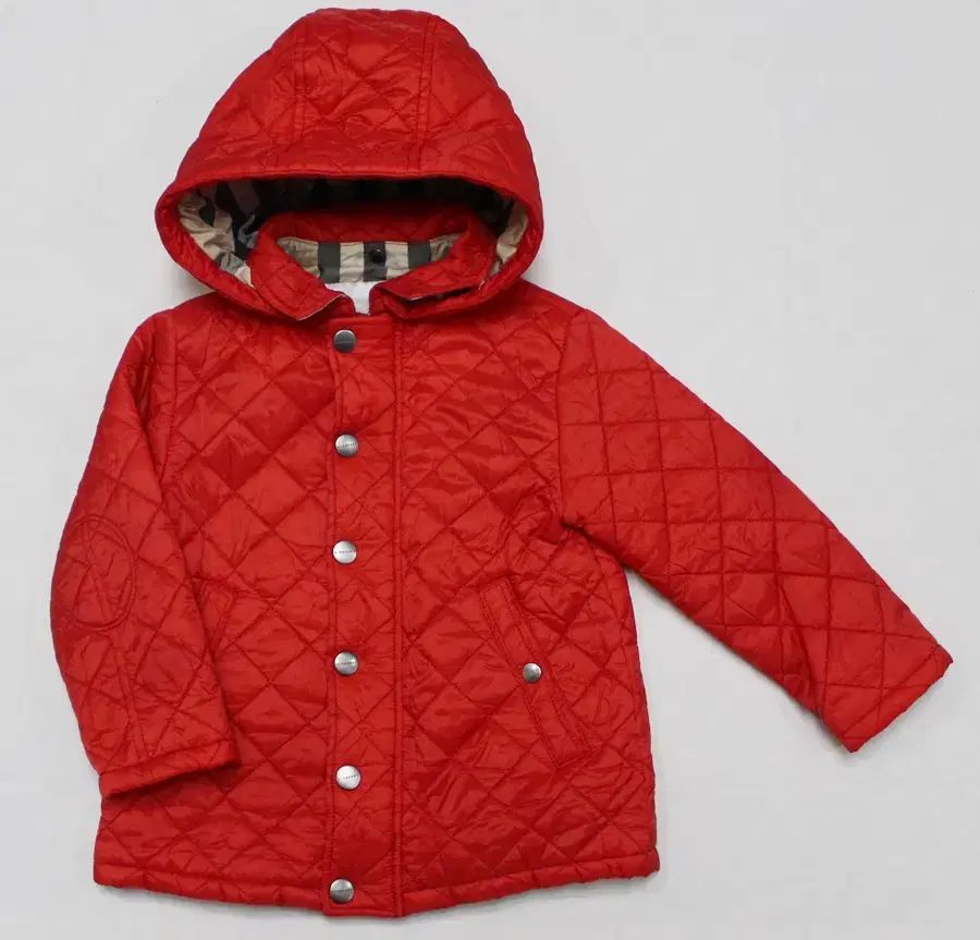バーバリー 2 Y ダウン キルティング フード アウター 清潔 F 04