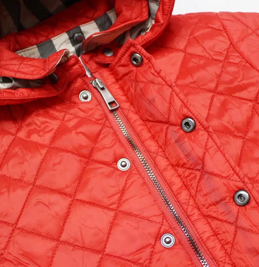 バーバリー 2 Y ダウン キルティング フード アウター 清潔 F 04