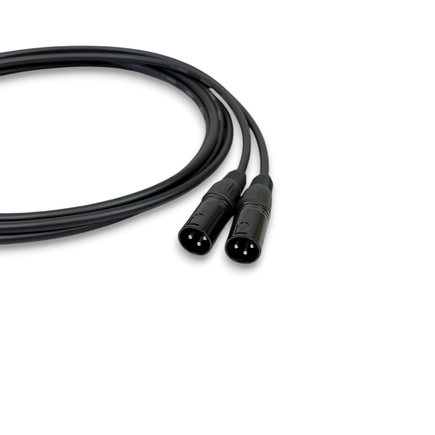 CANARE L-4E6S BLACK XLR マイクケーブル 2m 2本セット - メルカリ