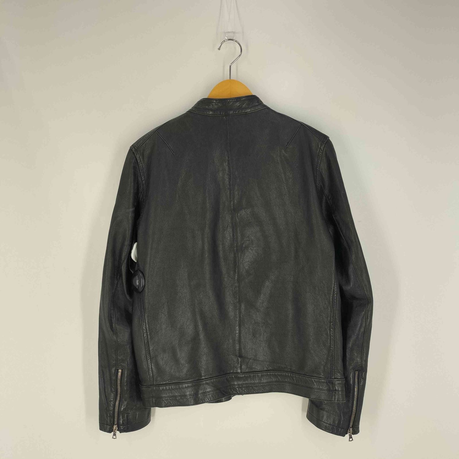 ブルーワーク BLUE WORK ラムレザー シングルライダース メンズ JPN：L