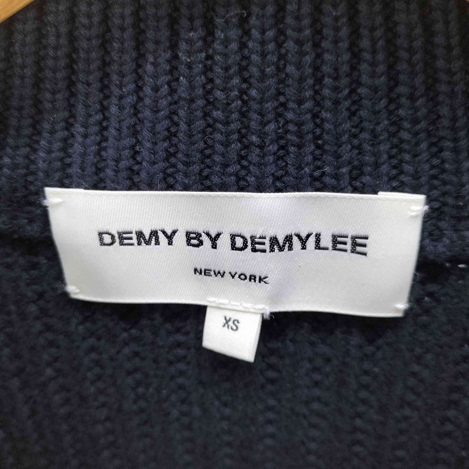 DEMY BY DEMYLEE コットンカーディガン XS デミリー DEMYLEE DEMY BY DEMYLEE コットン カーディガン レディース