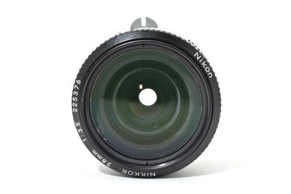 ☆良品☆ ニコン Nikon 非Ai Nikkor 28mm F3.5 単焦点 MFレンズ