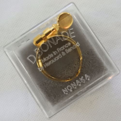 D,ボナード)Bbクラリネットリガチャー 2250UG 金メッキ仕上げ 池松 郁