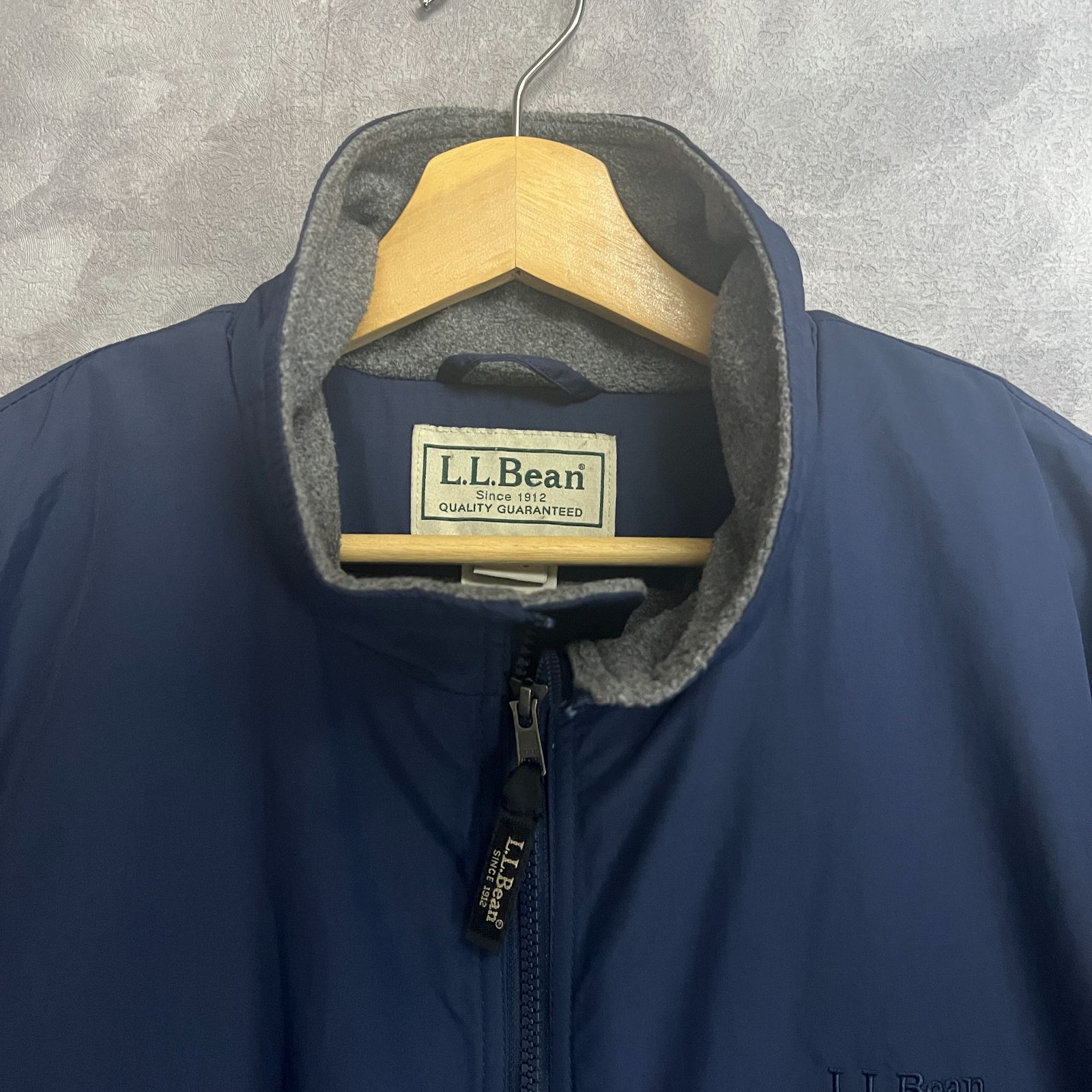 L.L.Bean ナイロンジャケット ネイビー サイズL - メルカリ