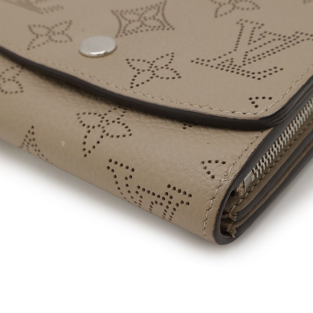 LOUIS VUITTON ルイ ヴィトン モノグラムマヒナ ポルトフォイユ イリス