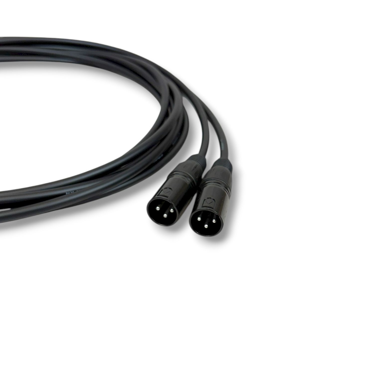 CANARE L-4E6S BLACK XLR マイクケーブル 3m 2本セット - メルカリ