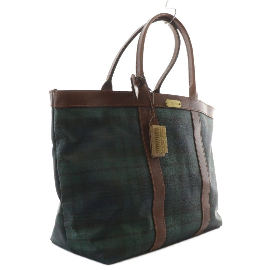 ポロ ラルフローレン POLO RALPH LAUREN トートバッグ PVC レザー