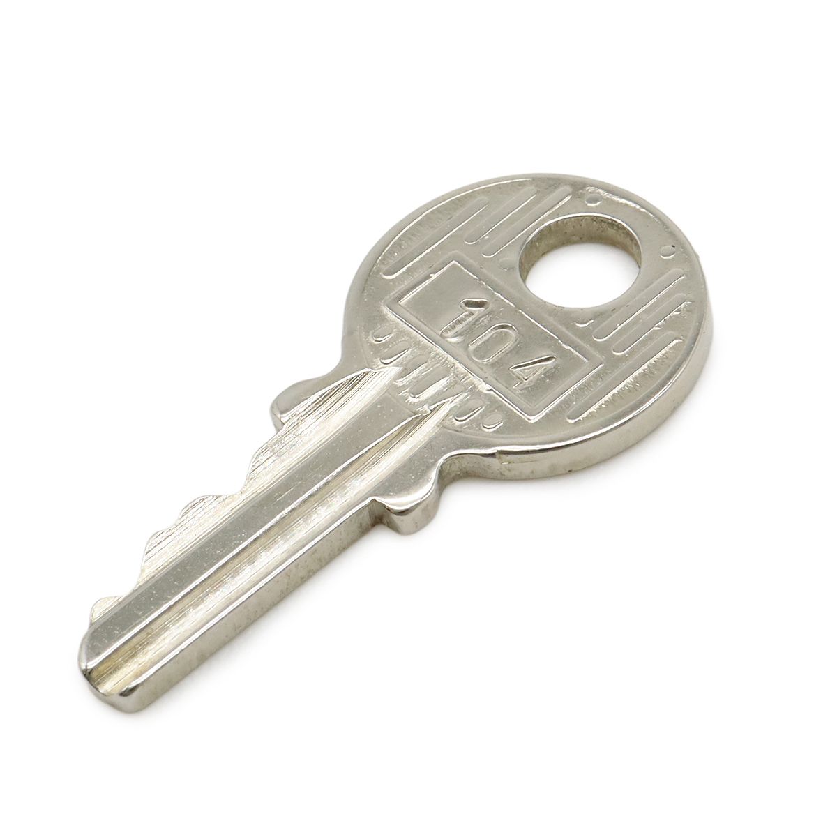 HERMES エルメス カデナ パドロック 南京錠 No.104 鍵 カギ キー付き