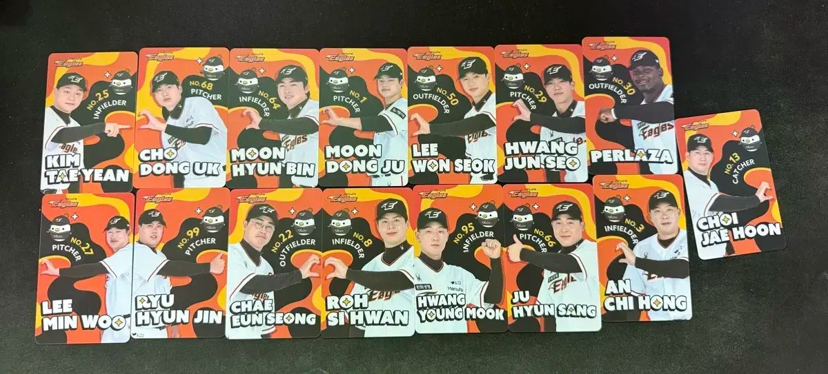Hanwhae Eagles ハンファ イーグルス 鯉 LEE ハート トレカ