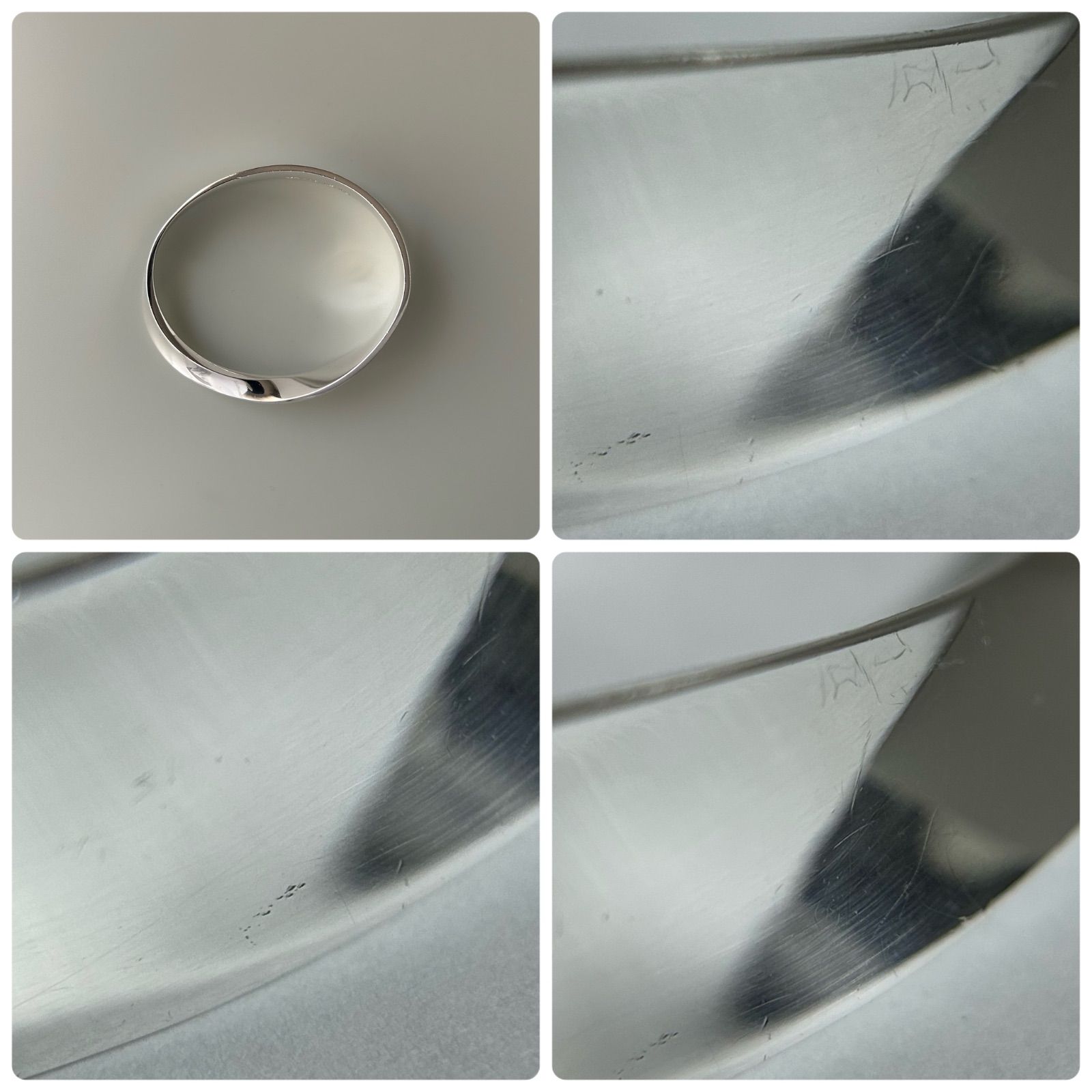 使用感有】 ジョージジェンセン バングル 206 メビウス AG925 TORUN