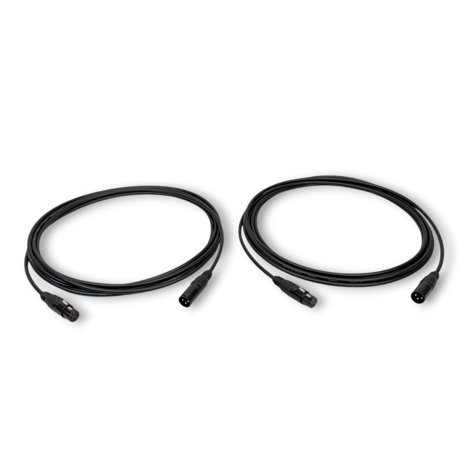CANARE L-4E6S BLACK XLR マイクケーブル 5m 2本セット - メルカリ