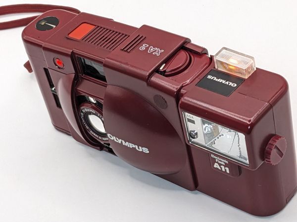 ☆希少カラー / 外観極上☆ OLYMPUS オリンパス XA2 A11 コンパクト