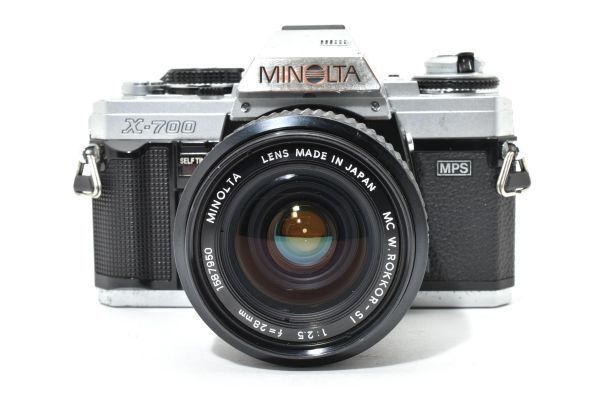 MINOLTA X-700 シルバー ジャンク ☆希少シルバー / ジャンク☆ Minolta X-700 ボディ / MC Rokkor-SI