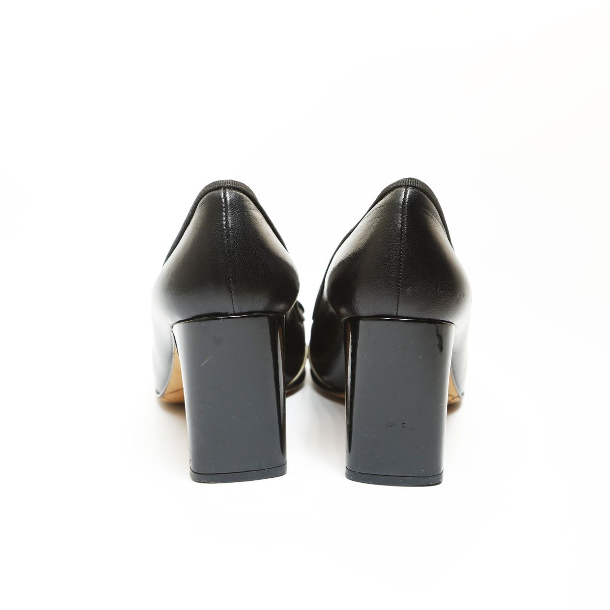 CHANEL シャネル パンプス レザー 36 23cm ヒール約8cm - メルカリ