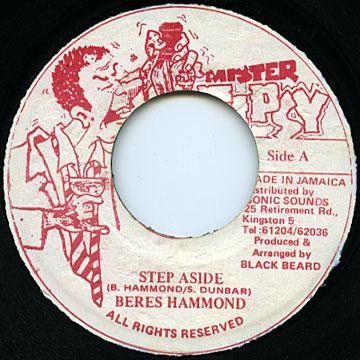 ジャマイカ7” Beres Hammond Step Aside NONE Mister Tipsy /00080