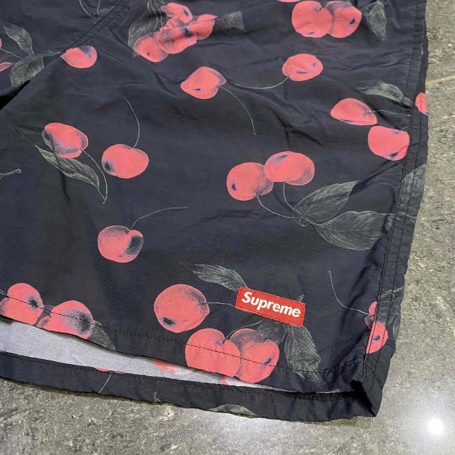 Supreme 19ss Nylon Water Short Cherry Size-M シュプリーム ナイロン