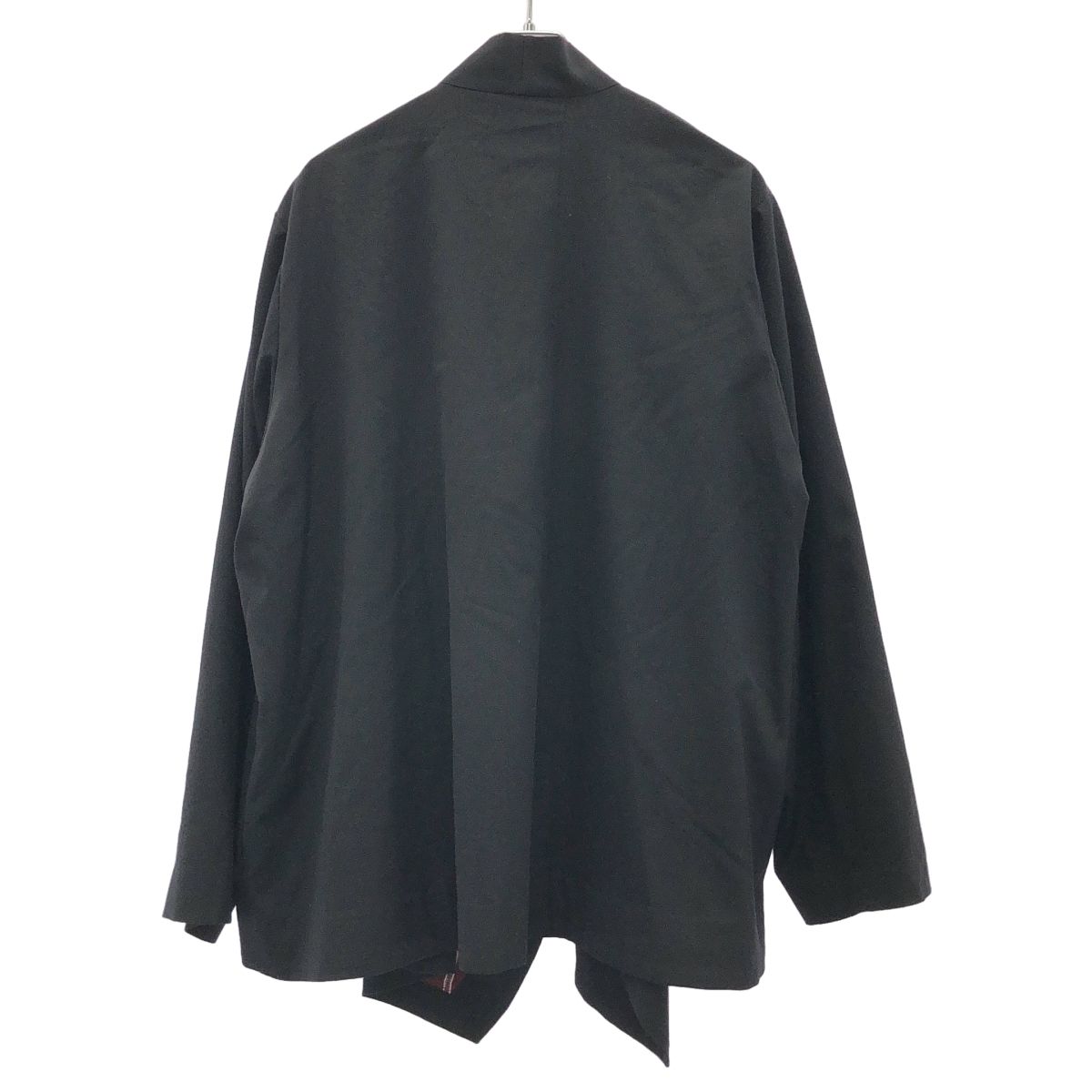 BISHOOL ビシュール Wool Gabardine KIMONO Drape Jacket ウール