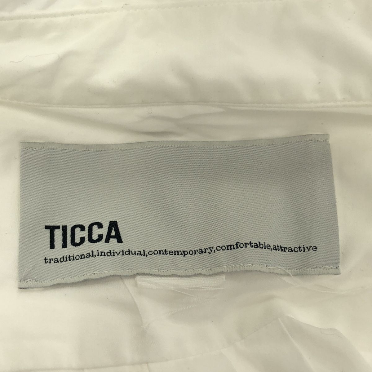 TICCA ティッカ 25 SS フラワーレースパフスリーブワンピース ホワイト F その他 ワンピース