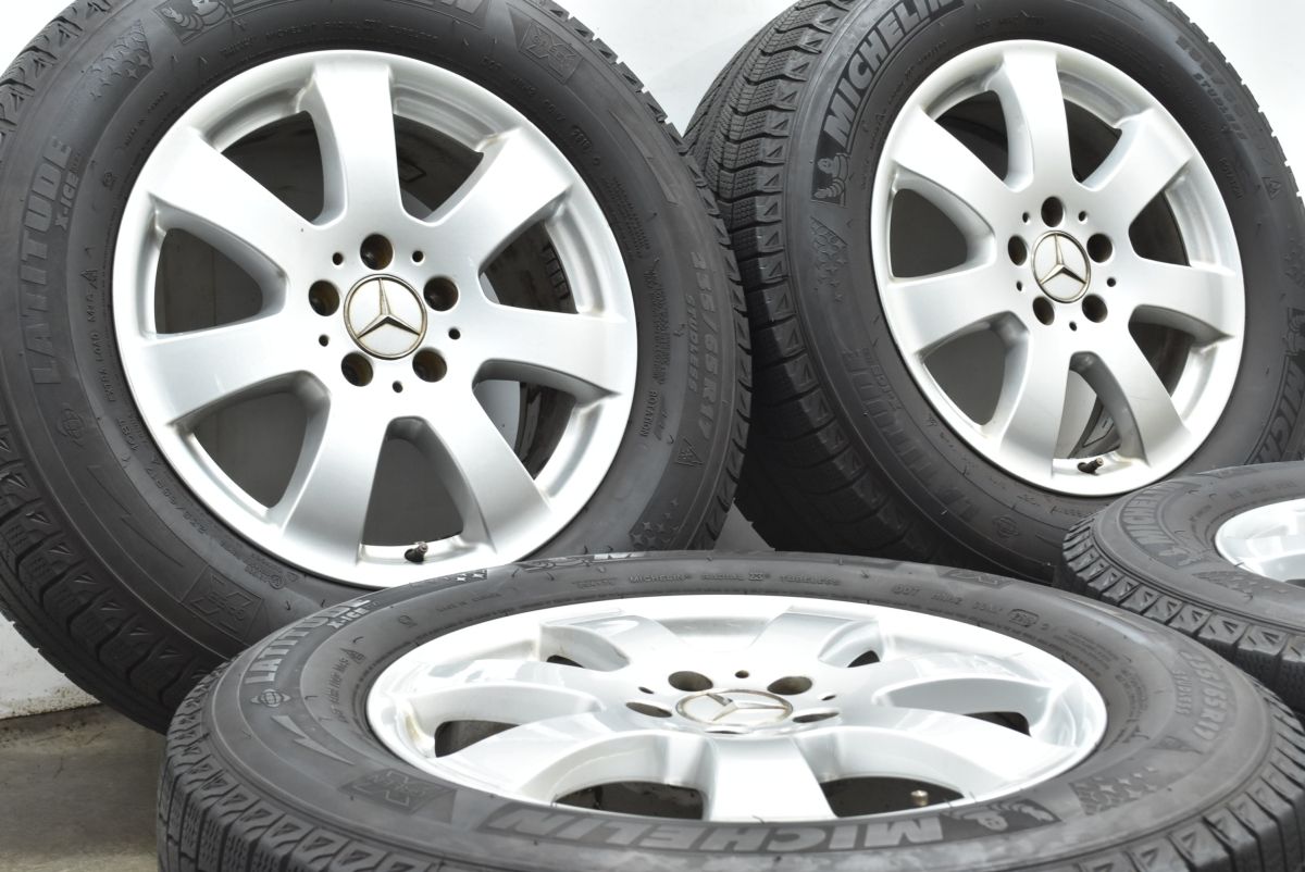 ホイールのみ販売 ベンツ W 251 Rクラス 17 in 7 5 J 56 PCD 112 ミシュラン 235 65 R 品番 164 Mクラス 流用