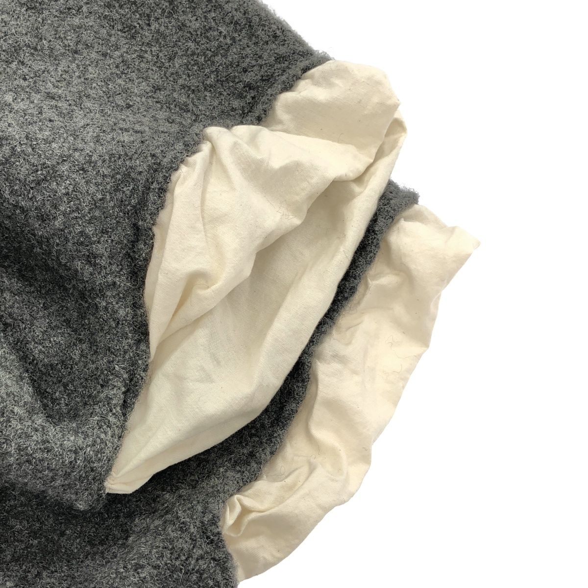 pillings ピリングス 24AW Ron Herman別注 総裏縮絨ベスト グレー 