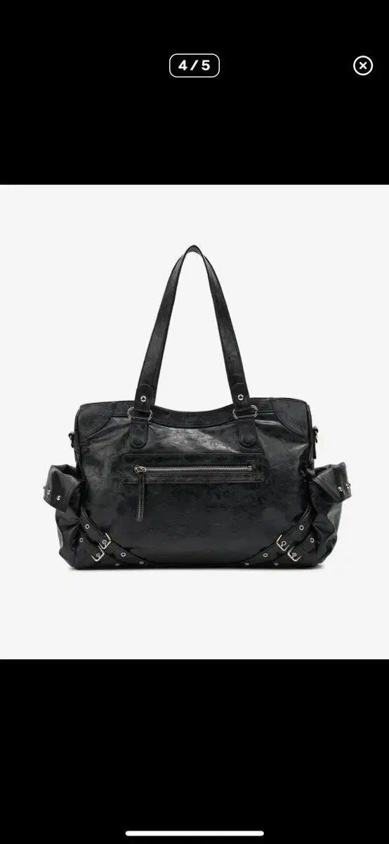 DEINET ダイニット スタッズ ポケット BIG バッグ ブラック