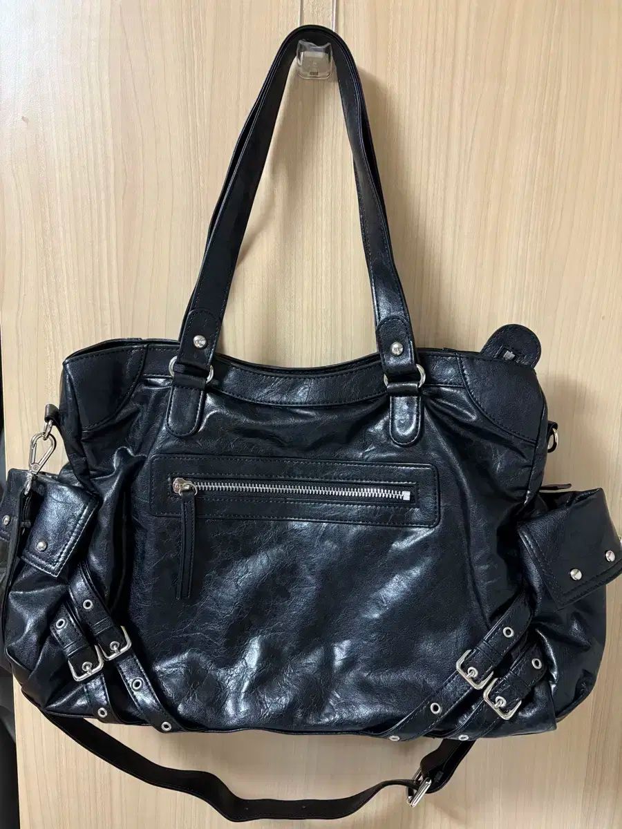 DEINET ダイニット スタッズ ポケット BIG バッグ ブラック