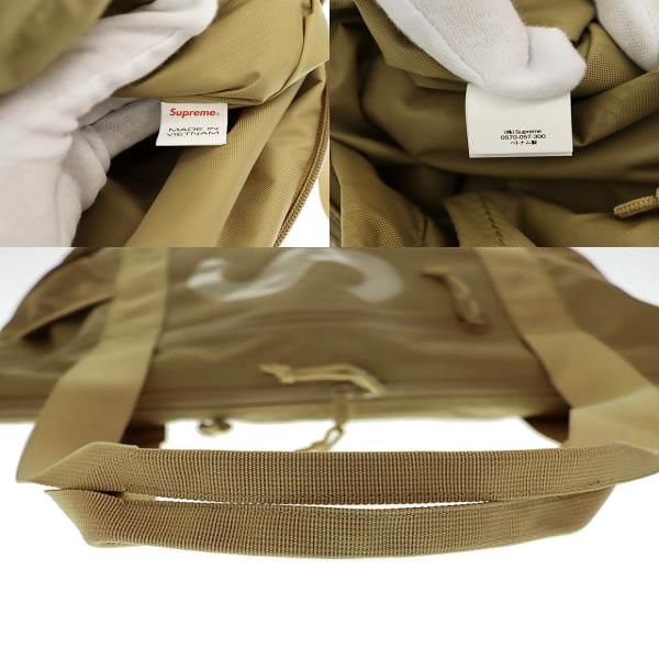 シュプリーム SUPREME 21SS Zip Tote クリア ロゴ ジップ 2WAY トート