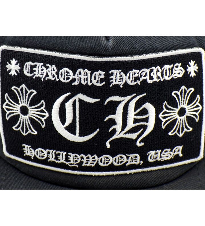 クロムハーツ クロムハーツ CHROME HEARTS 【 CH TRUCKER CAP 】 CH 刺繍 ワッペン