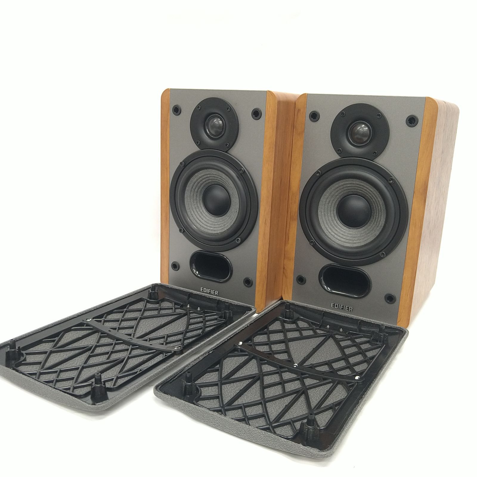中古／美品】Edifier P12 2ウェイブックシェルフスピーカー パッシブ