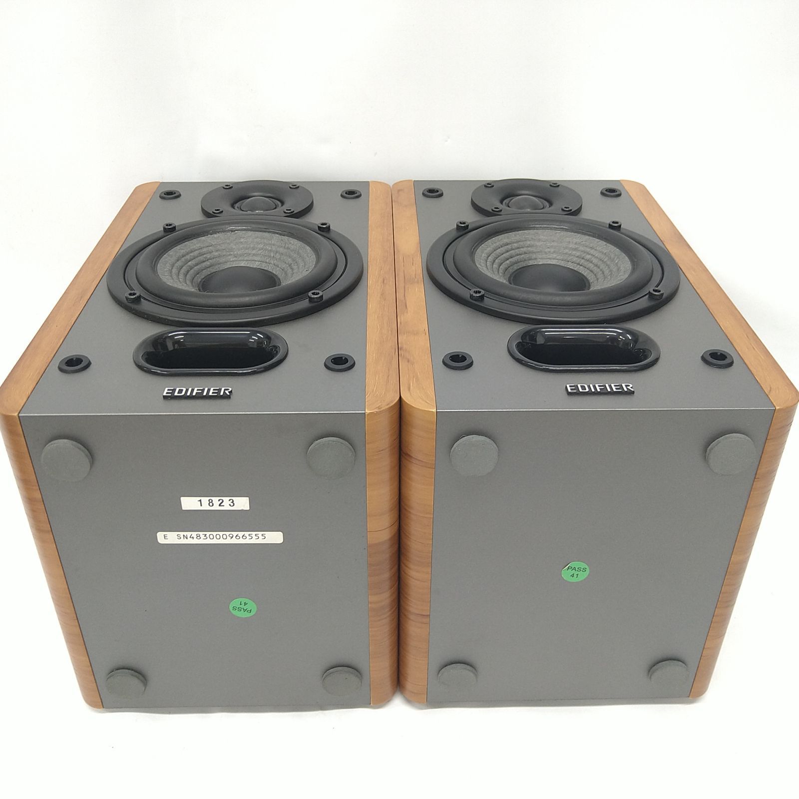 中古／美品】Edifier P12 2ウェイブックシェルフスピーカー パッシブ