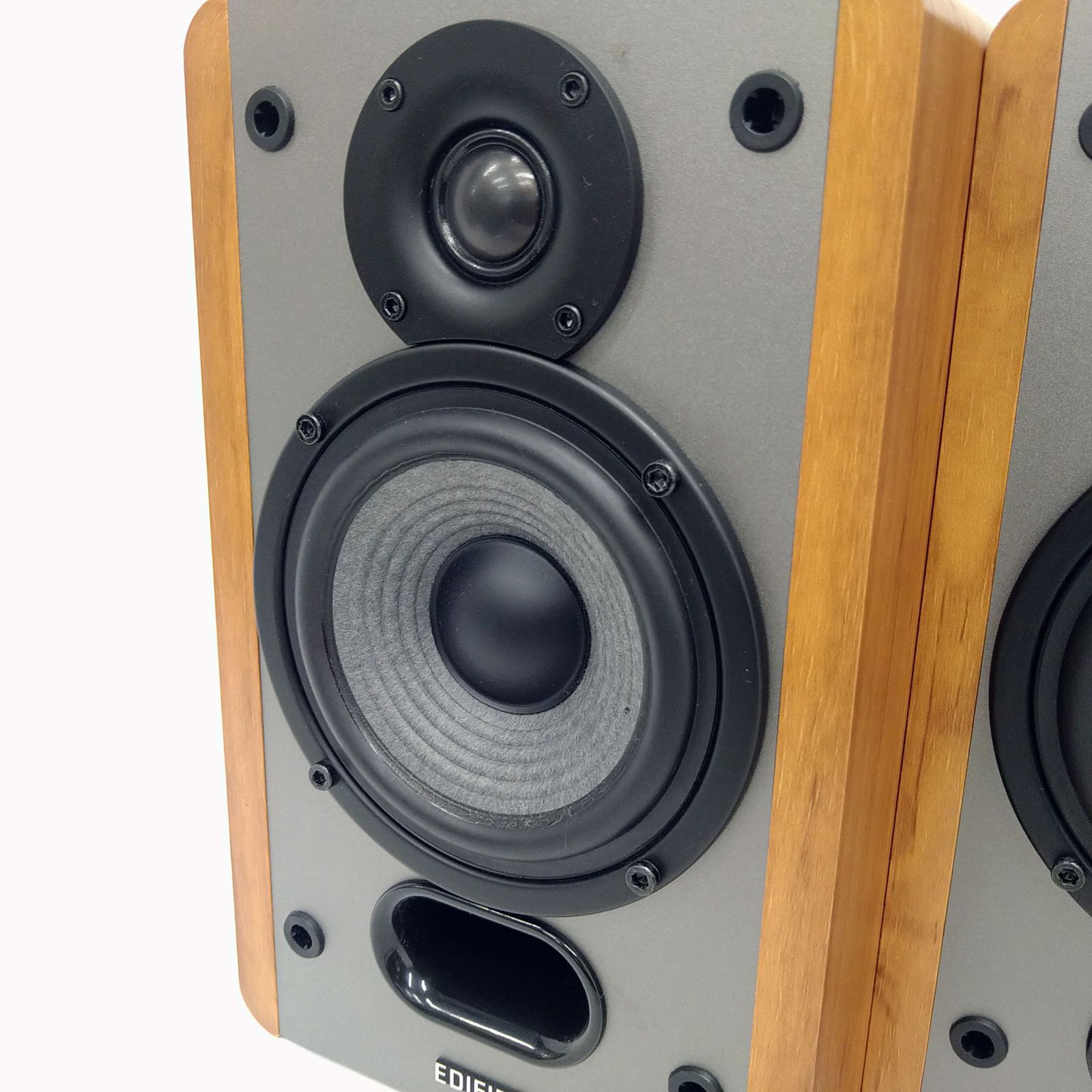 中古／美品】Edifier P12 2ウェイブックシェルフスピーカー パッシブ