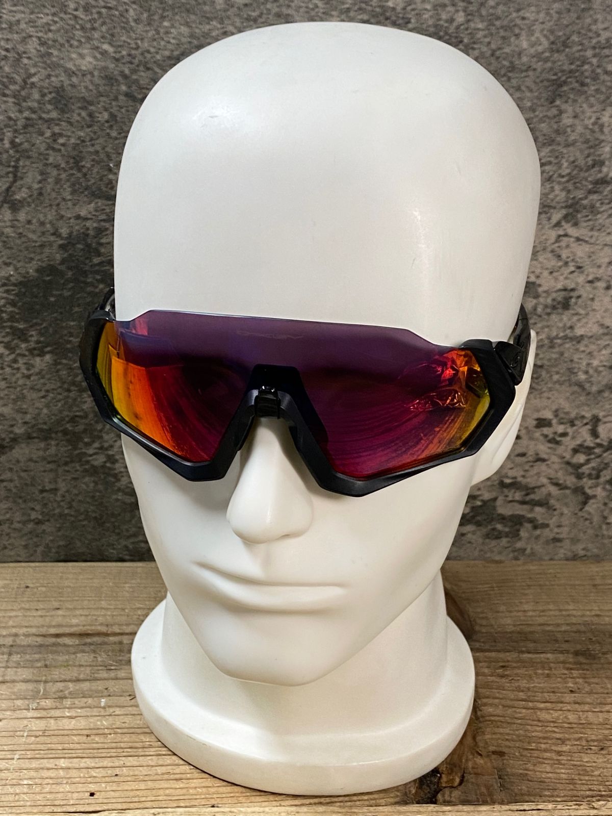 JP 555 オークリー OAKLEY フライトジャケット FLIGHT JACKET サングラス アイウェア 黒 PRIZM