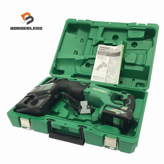 HiKOKI ハイコーキ 18 V コードレスセーバソー CR DBL XP バッテリー 充電器付119088